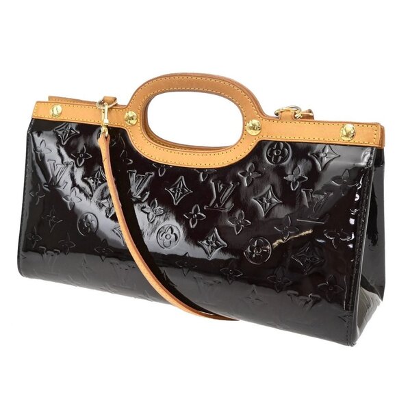 Louis Vuitton Handbags - LOUIS VUITTON Roxbury Drive 2Way Hand Bag Monogram Vernis AE M91995 85KB543